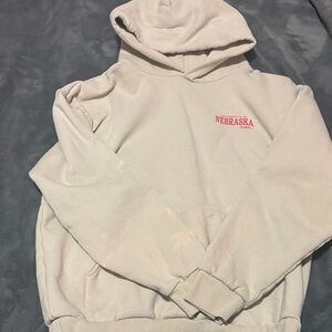 Nebraska Cream Hoodie
